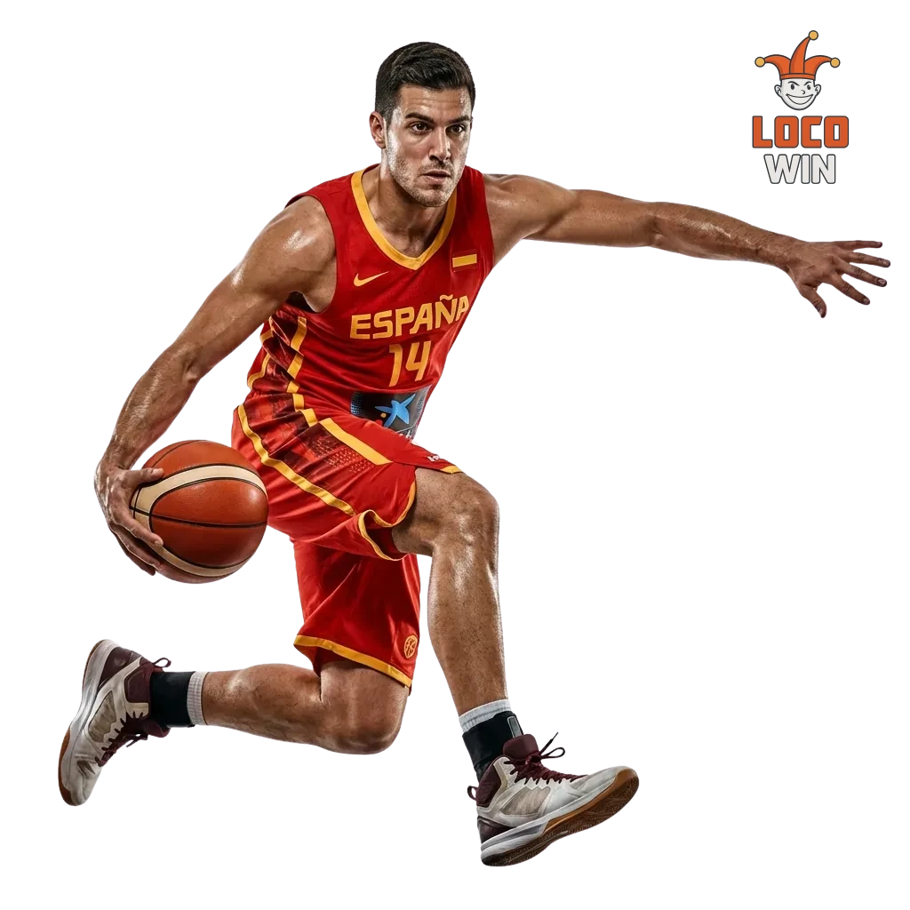 Pantalla de Locowin mostrando opciones de apuestas deportivas y juegos de casino disponibles en España