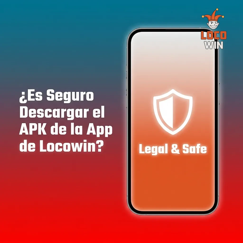 Locowin app security features including Curaçao license, SSL encryption, and secure payment protection symbols