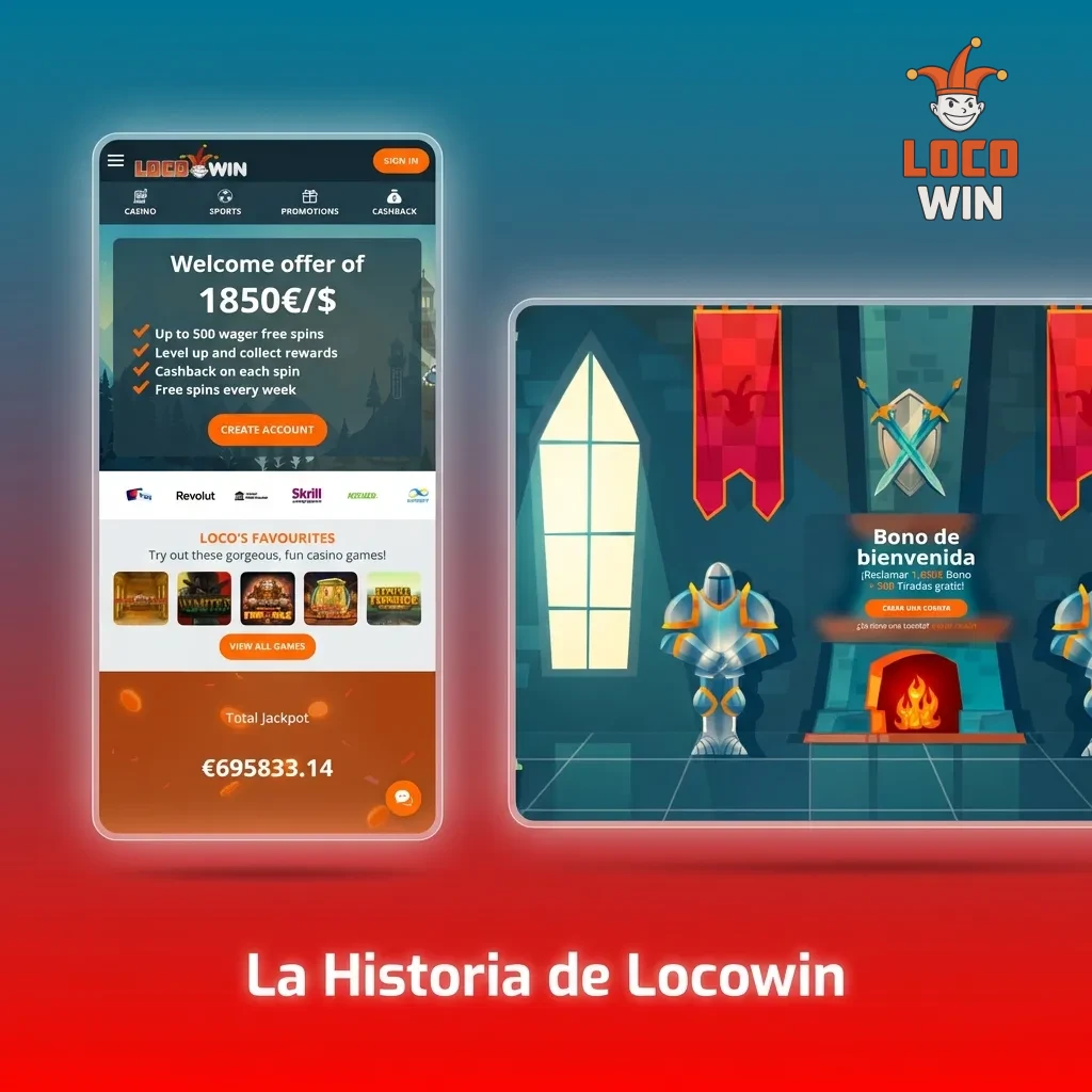 Locowin online casino platform interface showing sports betting and gaming options launched in 2020