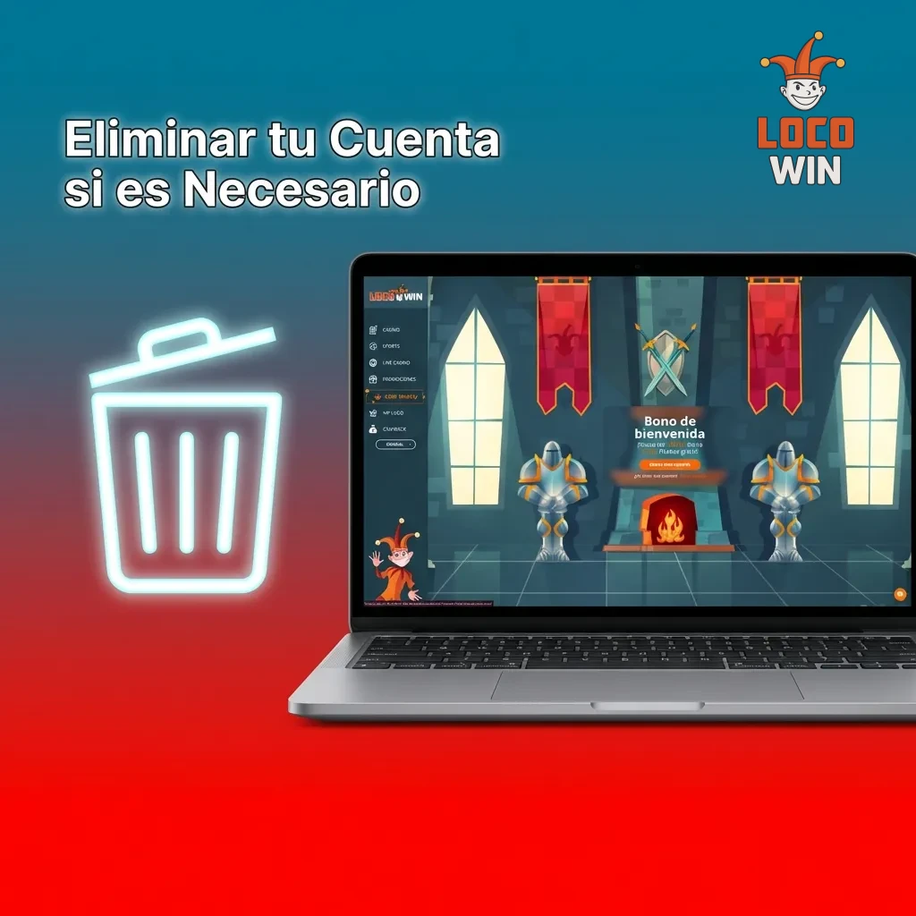 Steps to permanently close a gaming account: login, settings, request closure, and email confirmation process.